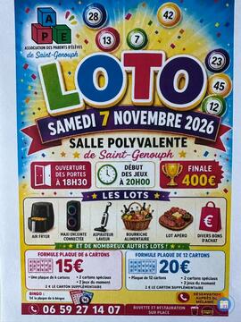 Image SUPER LOTO animé par Mélanie (photo 1)