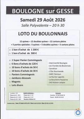 Image LOTO du BOULONNAIS (Entente Boulogne Peguilhan) (photo 1)