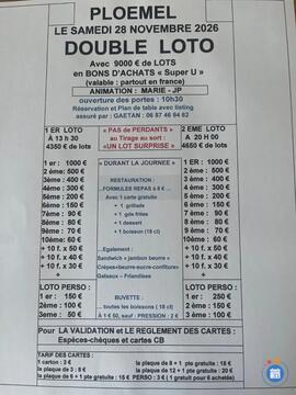 Image MEGA DOUBLE LOTO (Gaetan) (photo 1)