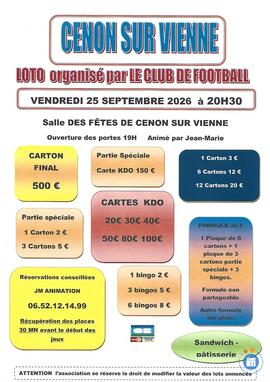 Image FOOTBALL DE CENON animé par Jean-marie (photo 1)