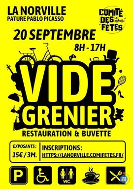Image VIDE GRENIER DU COMITÉ DES FÊTES DE LA NORVILLE (photo 1)