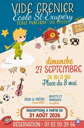 Image Vide grenier de l'A.P.E Ecole St Exupéry (photo 1)