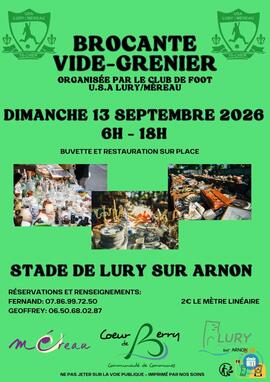 Image Brocante vide grenier Lury sur Arnon (photo 1)