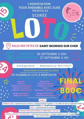 Image Loto assoc TOUS ENSEMBLE AVEC ELISE ANIMÉ PAR KARINE (photo 1)