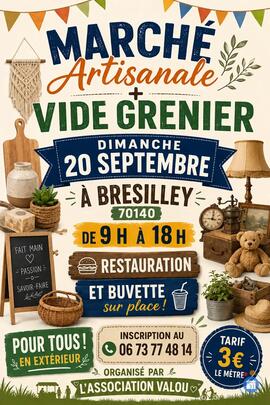 Image Marché artisanal et vide grenier (photo 1)