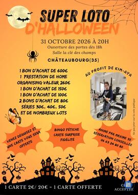 Image loto d'halloween SOLIDAIRE pour Kim-Aya (photo 1)