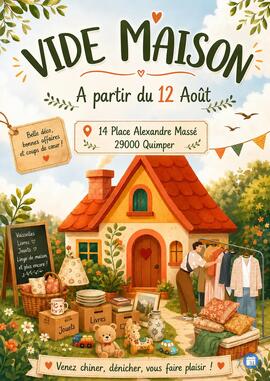 Image Vide Maison 🏠 Quimper Centre (photo 1)