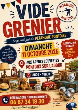 Image VIDE GRENIER DE LA PETANQUE PONTOISE (photo 1)
