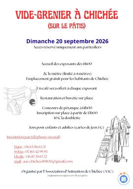 Image Vide-grenier de Chichée (photo 1)