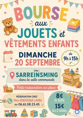 Image Bourses aux jouets et vêtements enfants (photo 1)