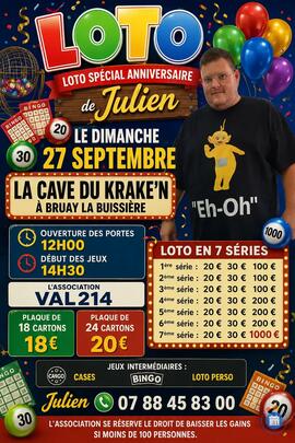 Image Loto spécial anniversaire (photo 1)