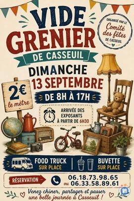 Image Vide grenier du Comité des fêtes De Casseuil (photo 1)