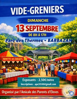 Image Grand Vide-Grenier de Barbazan (Asso des Parents) (photo 1)