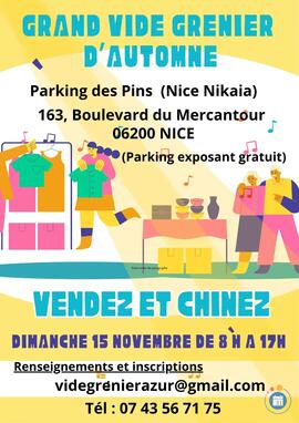 Image GRAND VIDE GRENIER D'AUTOMNE (photo 1)