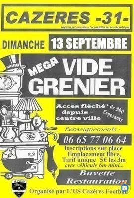 Image MEGA Vide Grenier (Plus de 200 Exposants attendus) (photo 1)