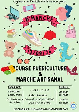 Image Bourse Puériculture & Marché Artisanal (photo 1)