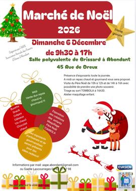 Image Marché de Noël 2026 de l'AAPE (photo 1)