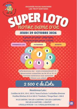 Image SUPER LOTO des TROT'SENTIERS (photo 1)
