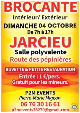 Image BROCANTE / VIDE-GRENIER EN INTERIEUR ET EXTERIEUR (photo 1)