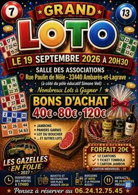 Image LOTO des Gaz'tilles en Folie (photo 1)