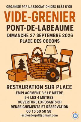 Image Vide grenier Les Blés d'or (photo 1)