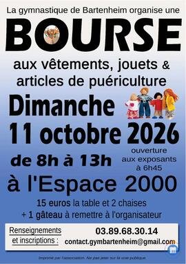 Image Bourse aux vêtements, jouets et articles de puériculture (photo 1)