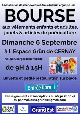 Image Bourse aux Vêtements enfants et adultes, jouets & articles de puériculture (photo 1)