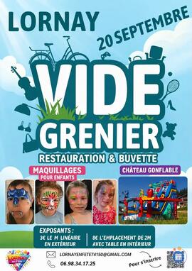 Image VIDE GRENIER LORNAY (photo 1)