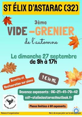 Image 3 ème Vide-greniers d'automne (photo 1)