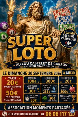 Image Super Loto au lou castelet de Carros (photo 1)