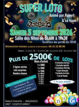 Image Super Loto de la rentrée (photo 1)