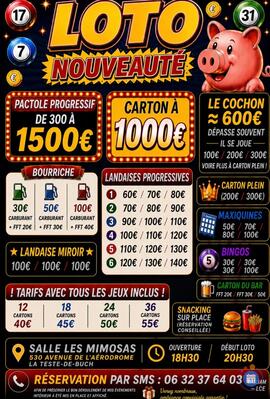 Image SUPER LOTO SPÉCIAL CARTES KDO (photo 1)
