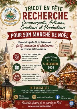 Image Marche de noël Tricot en fête (photo 1)