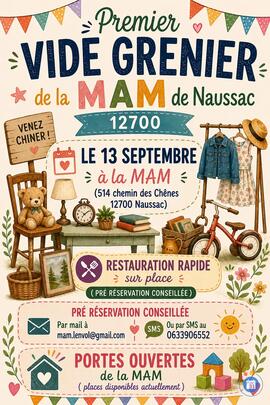 Image 1er vide grenier de la MAM (photo 1)