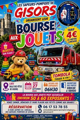 Image Bourses aux jouets organisés par les pompiers de Gisors (photo 1)