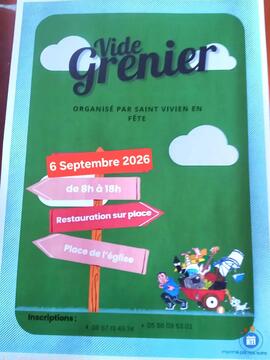 Image vide grenier association Saint Vivien en Fêtes (photo 1)