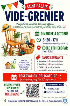 Image Vide Grenier APEL Etchecopar (photo 1)