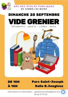 Image vide grenier de l'APE des écoles publiques de Cambo (photo 1)