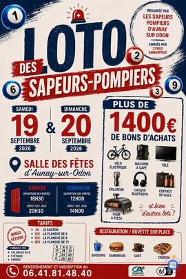 Image Loto des pompiers (photo 1)