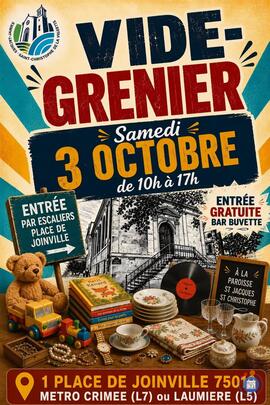 Image Vide grenier paroissial Saint Jacques Saint Christophe (photo 1)