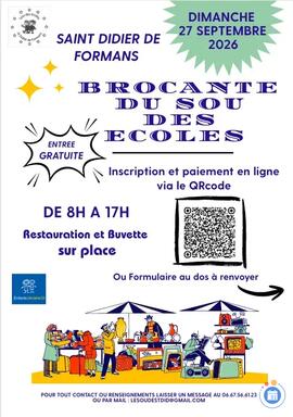 Image Brocante de SAINT DIDIER DE FORMANS (photo 1)
