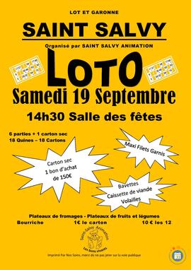 Image LOTO SAINT SALVY ANIMATION (photo 1)