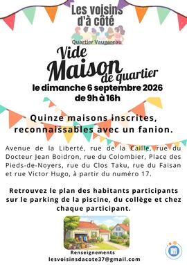Image 1er vide maison du quartier vaugareau 