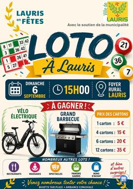 Image Loto Lauris en fêtes (photo 1)