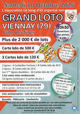 Image Grand loto Le Sang D'Ici (photo 1)