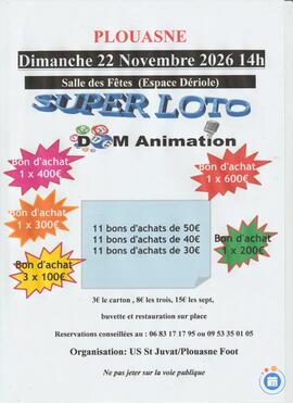 Image Super loto Us St Juvat / PLouasne Foot (photo 1)