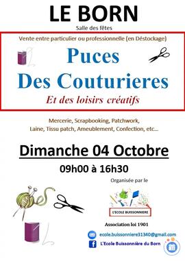 Image Puces des couturières et loisirs créatifs (photo 1)