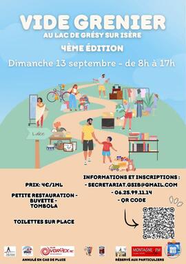 Image Vide grenier au Lac de Grésyèsur-Isère (photo 1)