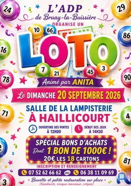 Image LOTO spécial bons d’achats dont 1 bon de 1000€ (photo 1)