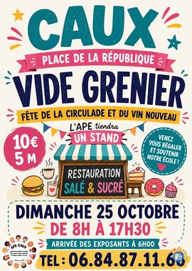 Image Vide grenier et fête de la circulade et du vin nouveau (photo 1)